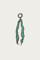 Kapital - WASHER Silk MOGA Scarf (CALICO) - Turquoise - Canoe Club