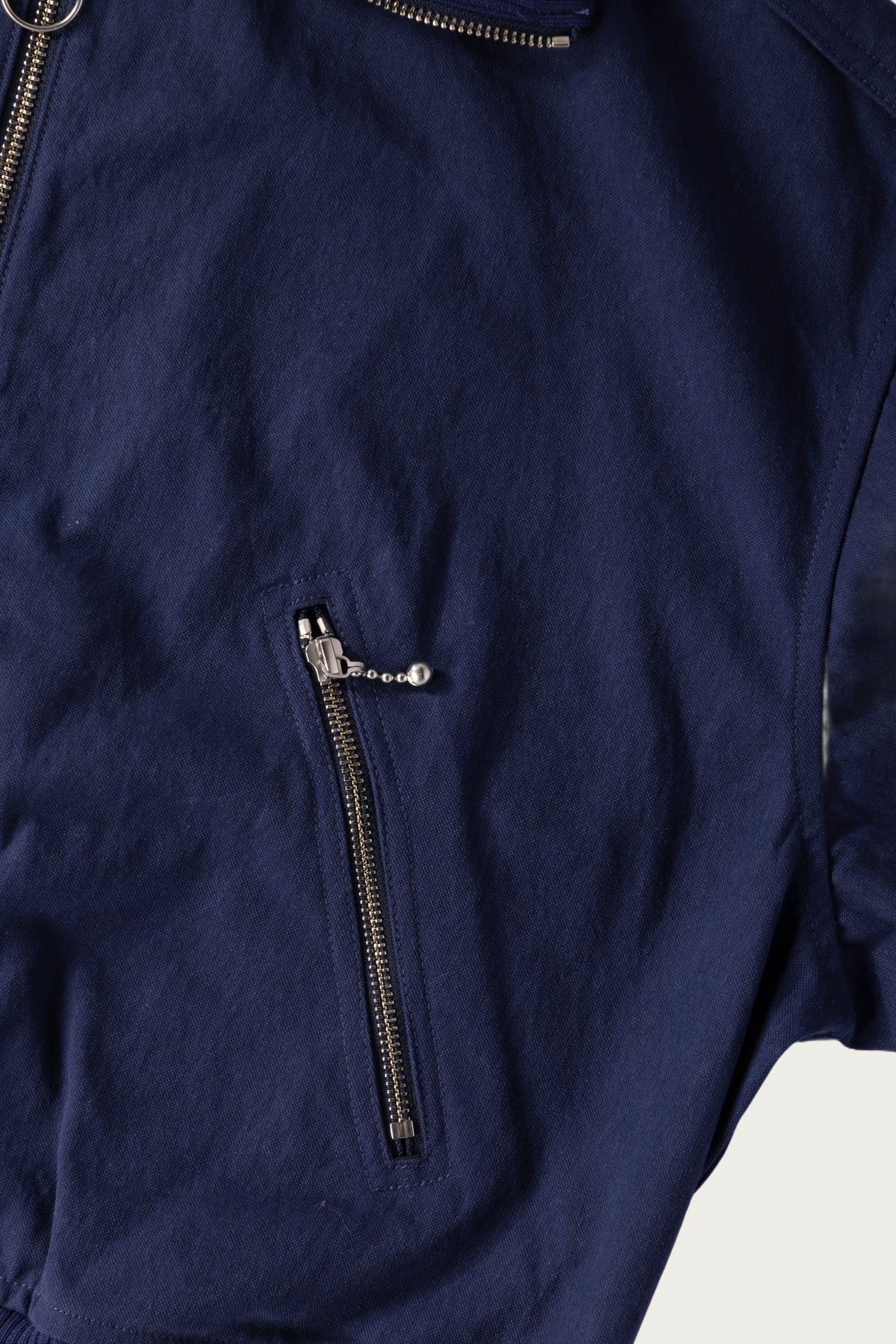 Kapital - Water-Repellent Canvas ZIP-UP Blouson - Navy - Canoe Club