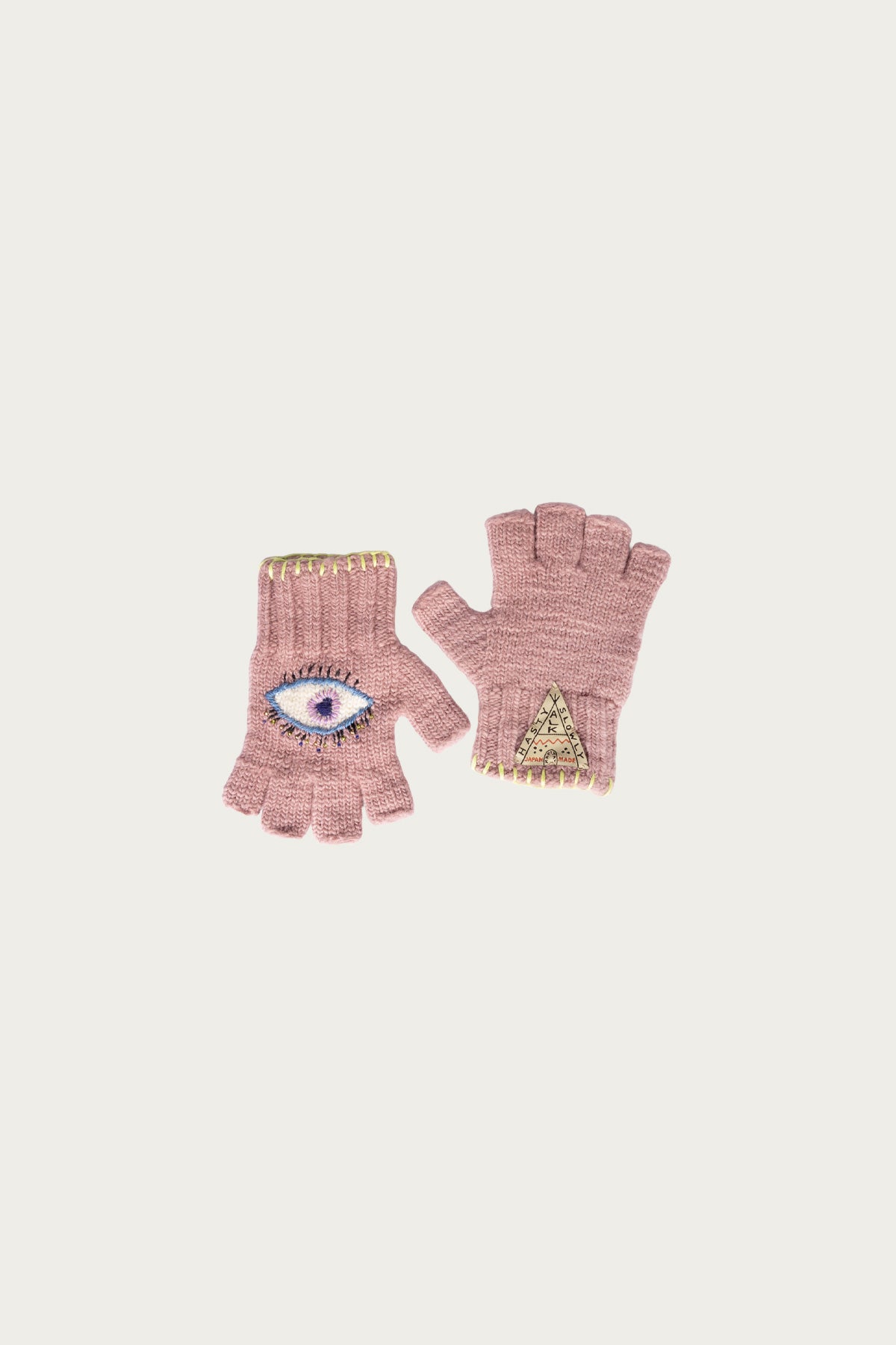 Kapital - Wool FOLKTALE Gloves(SPEAKEASY) - Pink - Canoe Club