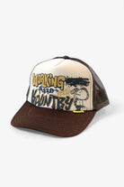 Kapital - WORKING HERO Trucker Cap - Ecru/Brown - Canoe Club