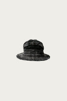 Kapital - 11.5oz BLKxBLK Denim The Old Man And The Sea Hat (Crash Remake) - Canoe Club