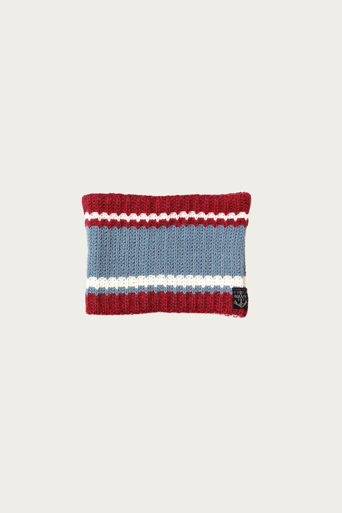 Kapital - 3G Wool Cable Snood - Engine Red - Canoe Club