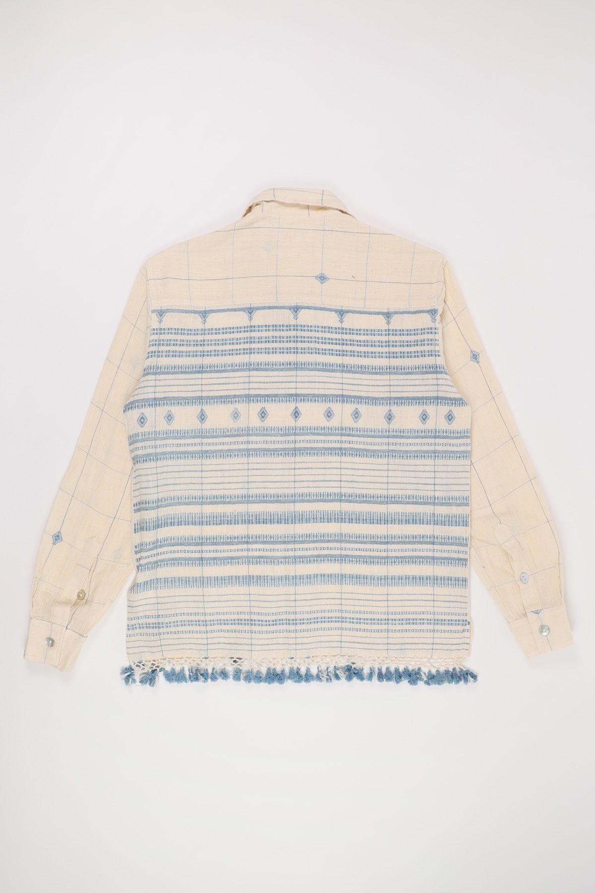 Karu Research - Longsleeve Shirt - Bhujodi Weaving - Canoe Club