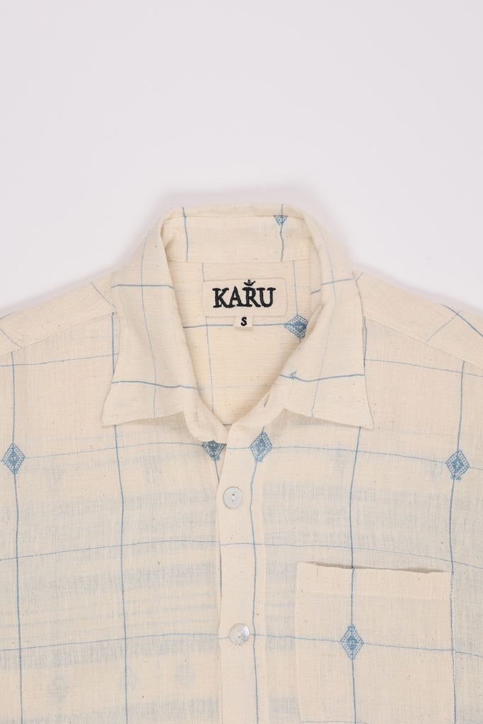 Karu Research - Longsleeve Shirt - Bhujodi Weaving - Canoe Club