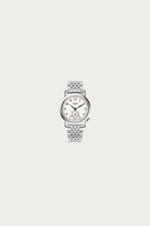 Kuoe Watches - Old Smith 90-007 - Automatic White Dial/Blued Steel Hands/Stainless Bracelet - Canoe Club