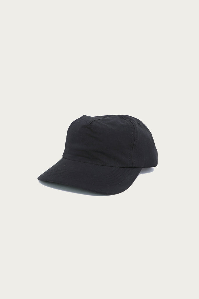 Lady White Co. - Crinkle Cotton Cap - Black - Canoe Club