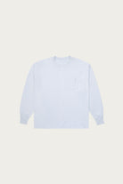 Lady White Co. - Lady White Co. x Kaptain Sunshine Line L/S Tee - Baby Blue - Canoe Club