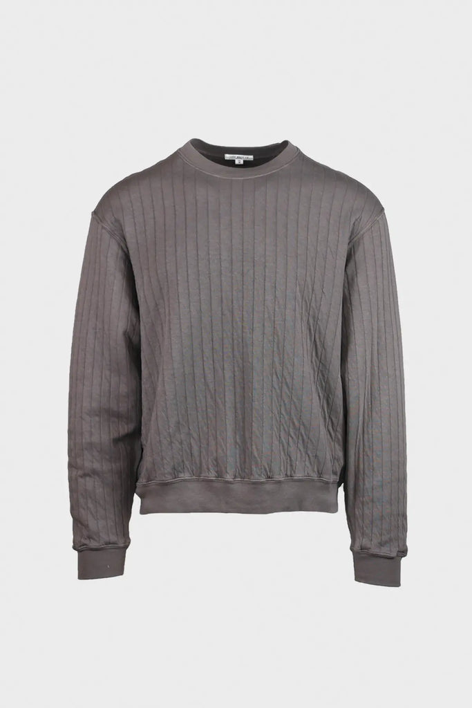 Lady White Co. - Quilted Crewneck - Dust Grey - Canoe Club