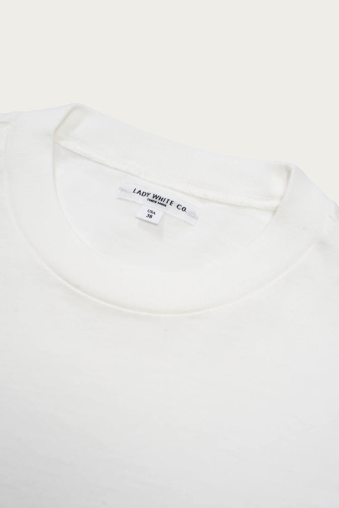 Lady White Co. - Rugby T-Shirt - White - Canoe Club