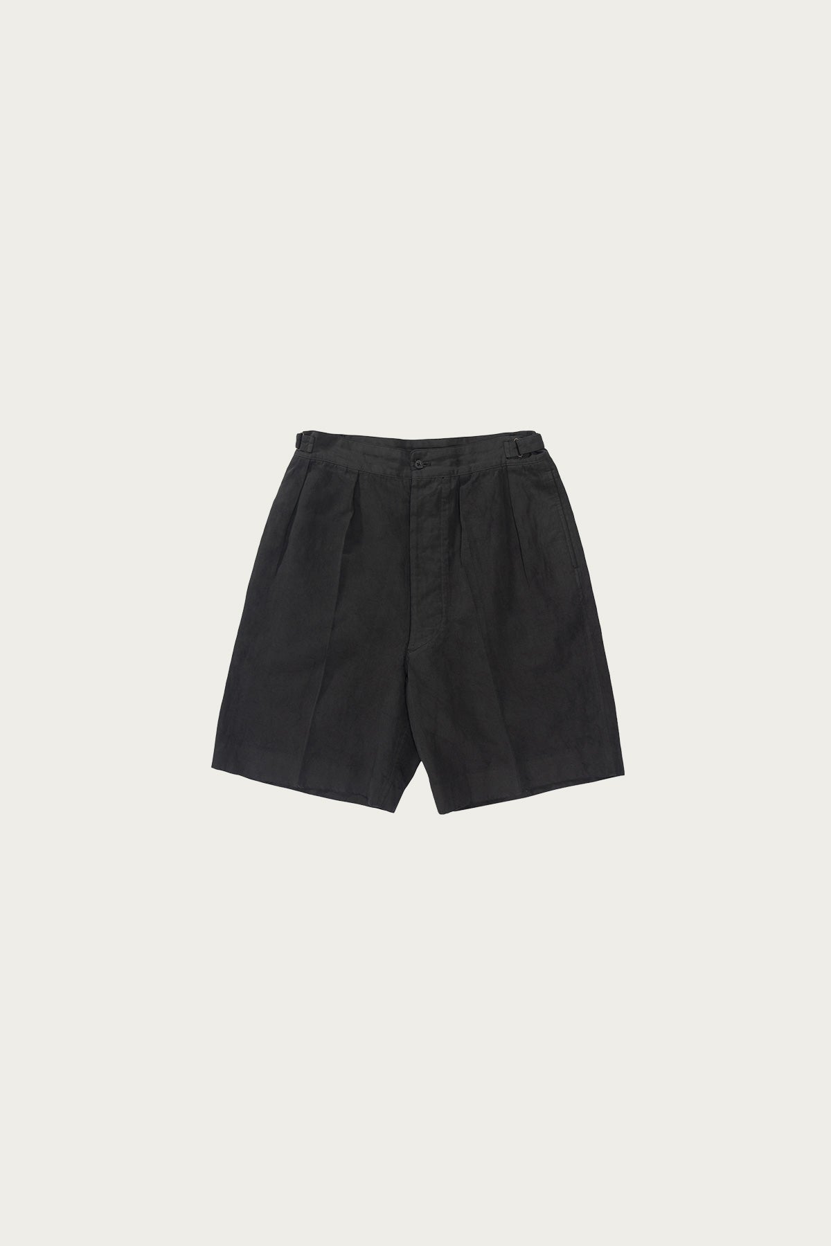 Lady White Co. - Lady White Co. x Kaptain Sunshine Cotton/Linen Shorts - Charcoal - Canoe Club