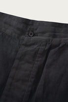 Lady White Co. - Lady White Co. x Kaptain Sunshine Cotton/Linen Shorts - Charcoal - Canoe Club