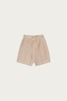 Lady White Co. - Lady White Co. x Kaptain Sunshine Cotton/Linen Shorts - Taupe - Canoe Club