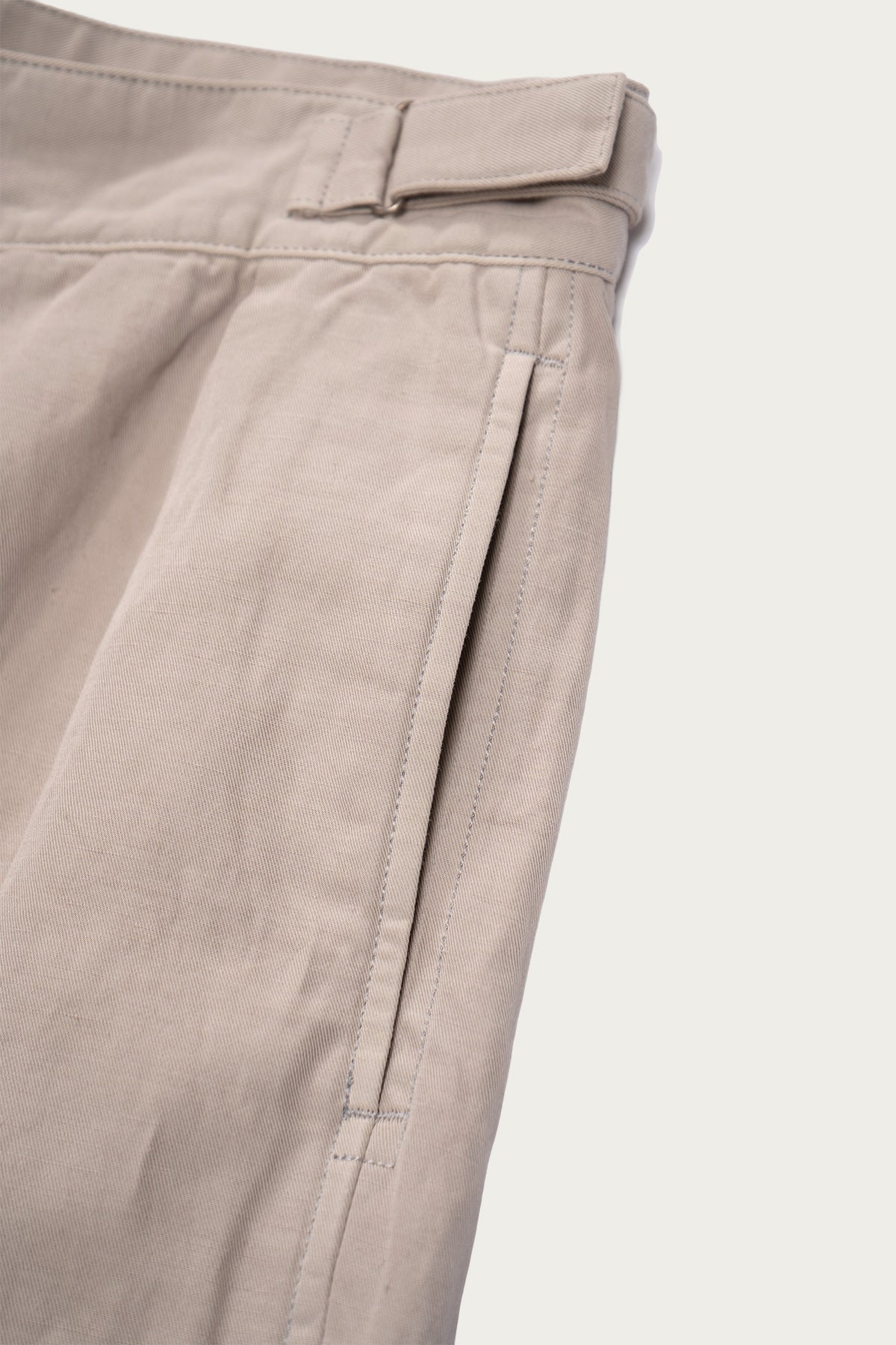 Lady White Co. - Lady White Co. x Kaptain Sunshine Cotton/Linen Shorts - Taupe - Canoe Club
