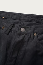 Lady White Co. - Lady White Co. x Kaptain Sunshine Cotton/Linen Trousers - Charcoal - Canoe Club