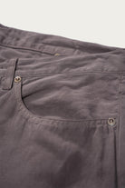 Lady White Co. - Lady White Co. x Kaptain Sunshine Cotton/Linen Trousers - Dust Grey - Canoe Club