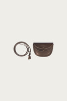 Lady White Co. - Lady White Co. x Kaptain Sunshine Leather Pouch - Brown Pebble - Canoe Club