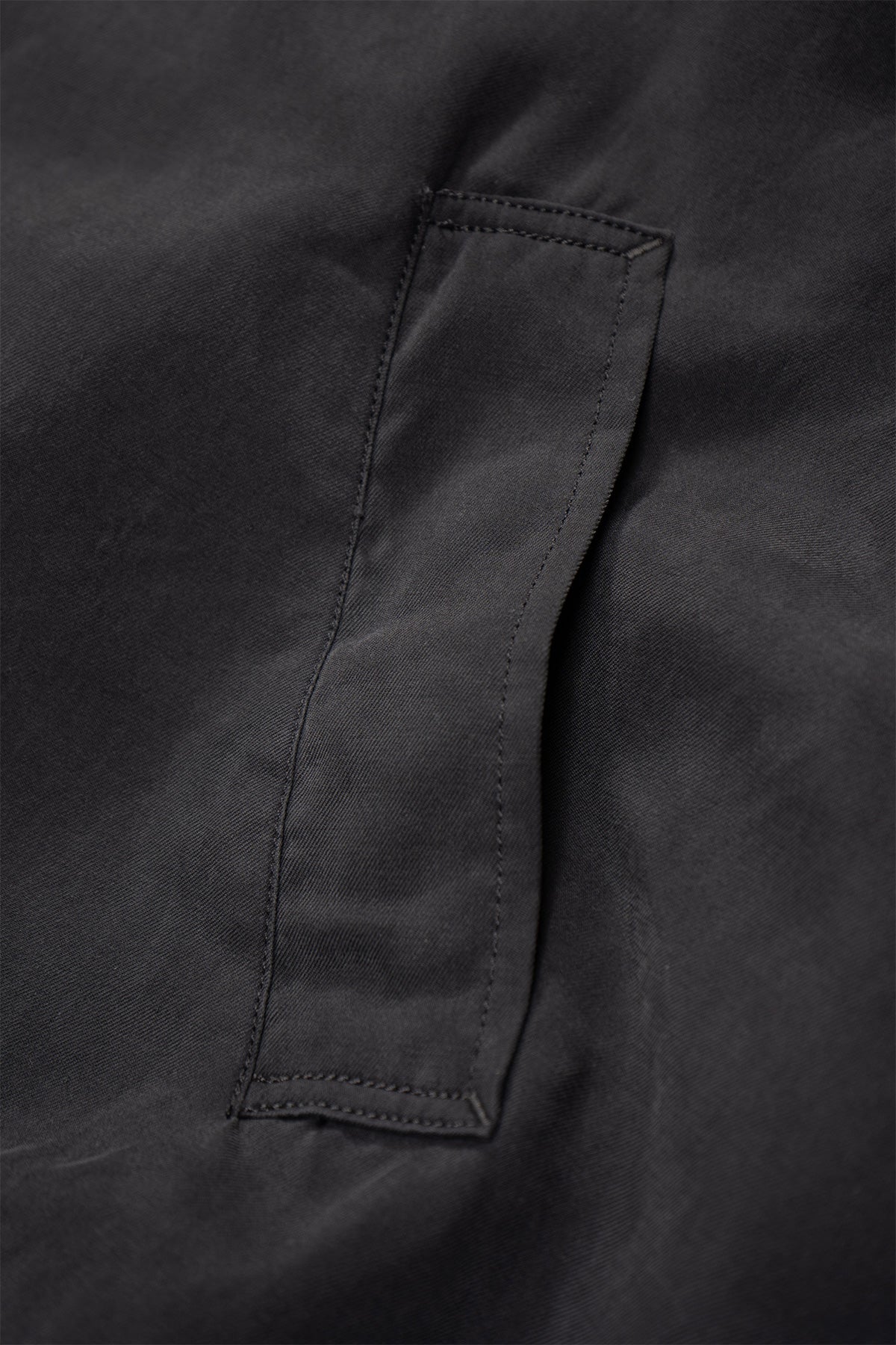 Lady White Co. - Lady White Co. x Kaptain Sunshine Silk Zip Parka - Faded Black - Canoe Club