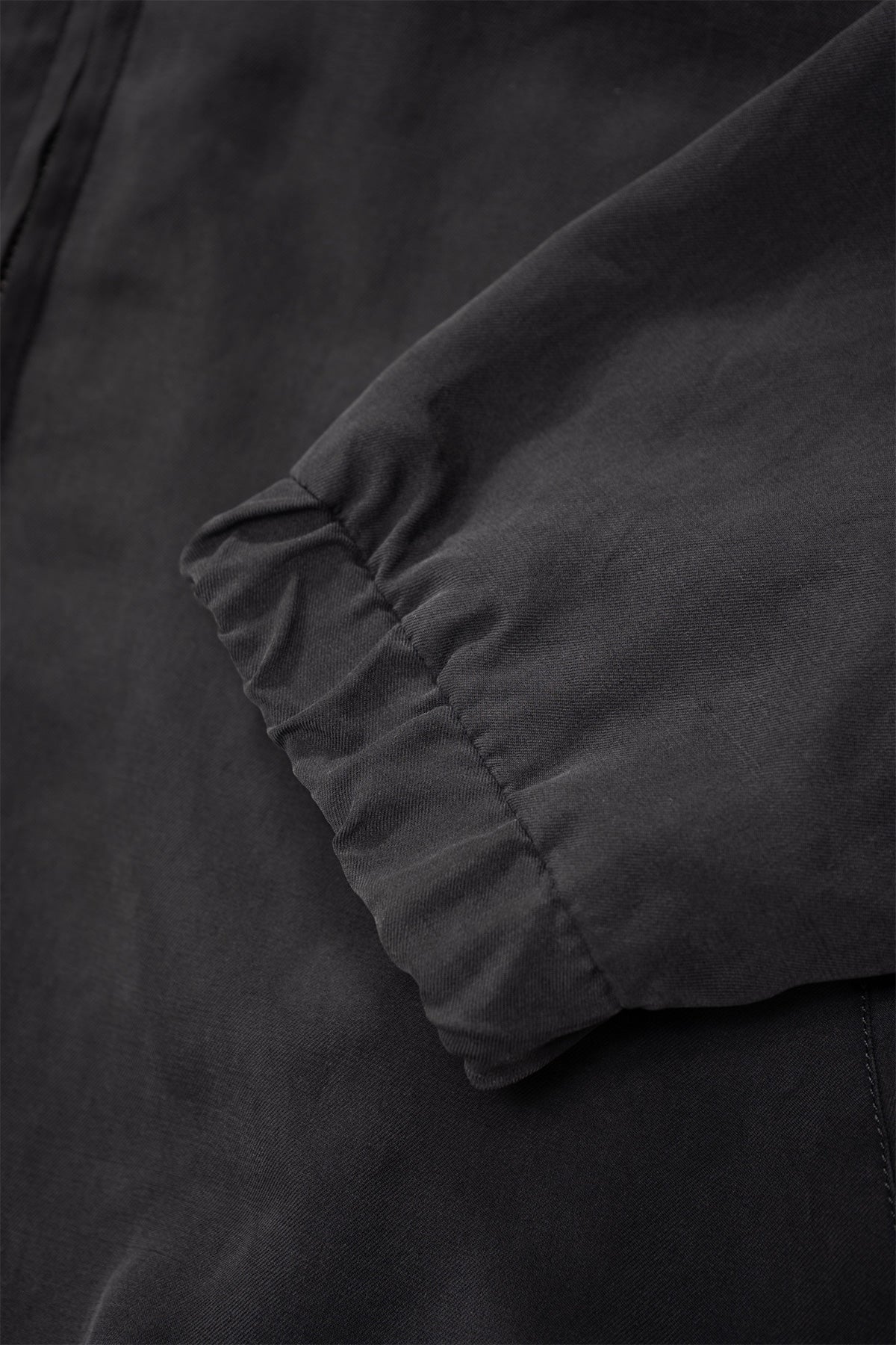 Lady White Co. - Lady White Co. x Kaptain Sunshine Silk Zip Parka - Faded Black - Canoe Club