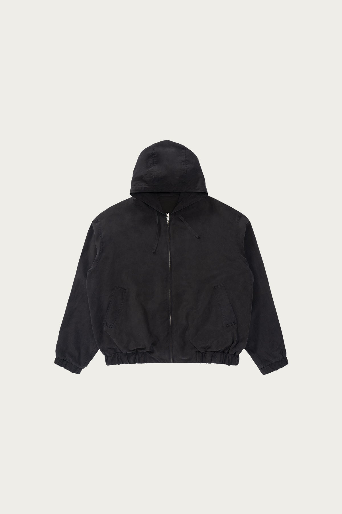 Lady White Co. - Lady White Co. x Kaptain Sunshine Silk Zip Parka - Navy - Canoe Club