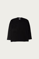 Lady White Co. - L/S Football T-Shirt - Black - Canoe Club