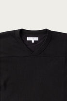Lady White Co. - L/S Football T-Shirt - Black - Canoe Club