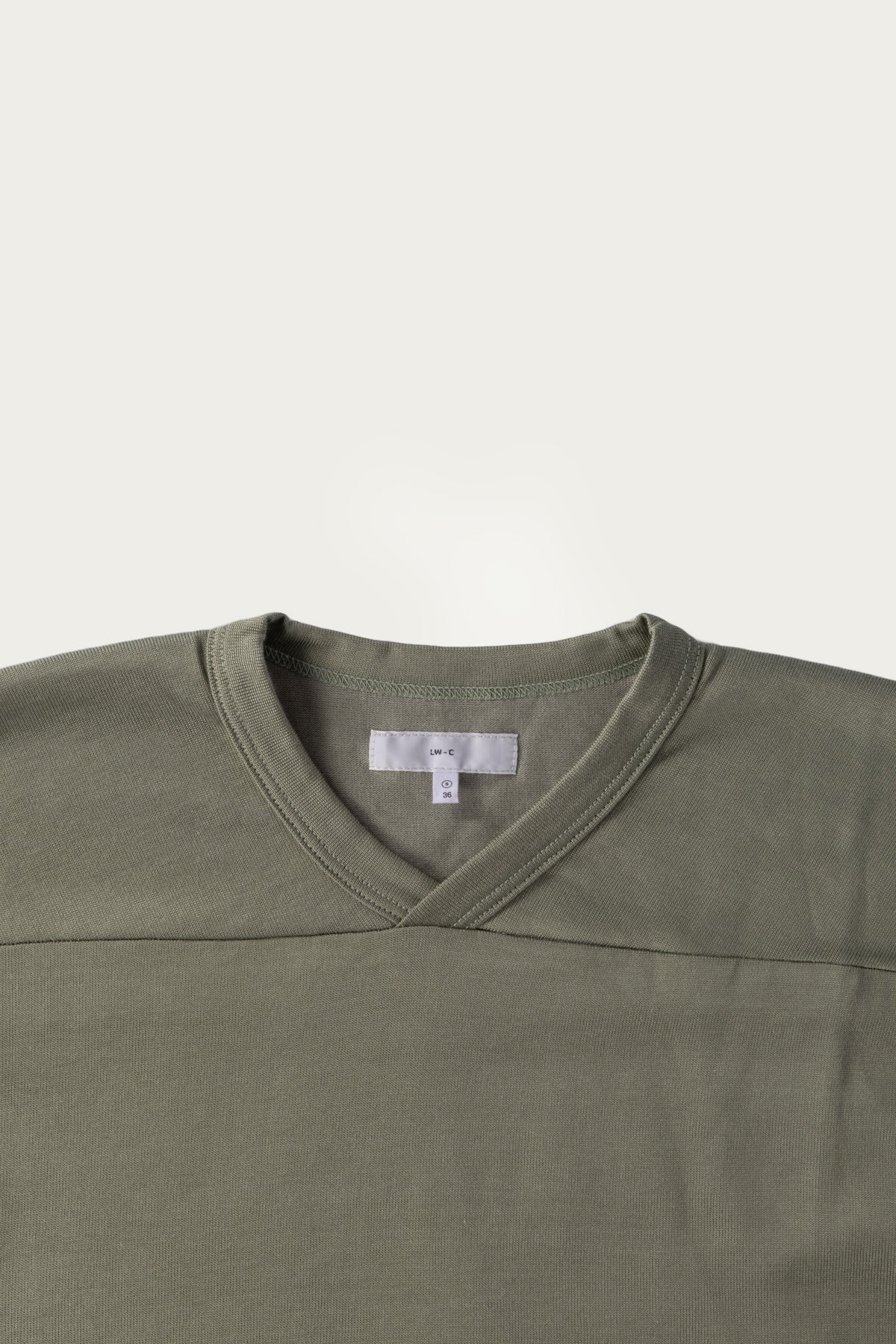 Lady White Co. - L/S Football T-Shirt - Pistachio - Canoe Club
