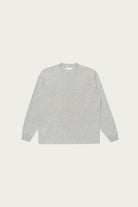 Lady White Co. - L/S Municipal Tee - Heather Grey - Canoe Club