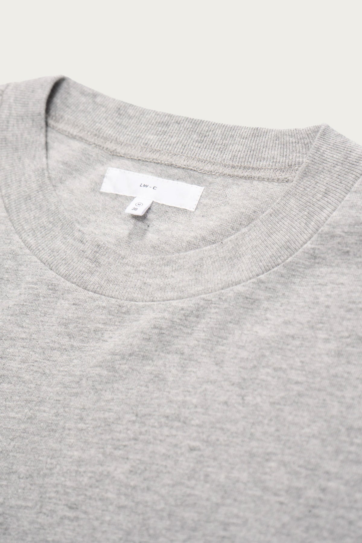 Lady White Co. - L/S Municipal Tee - Heather Grey - Canoe Club