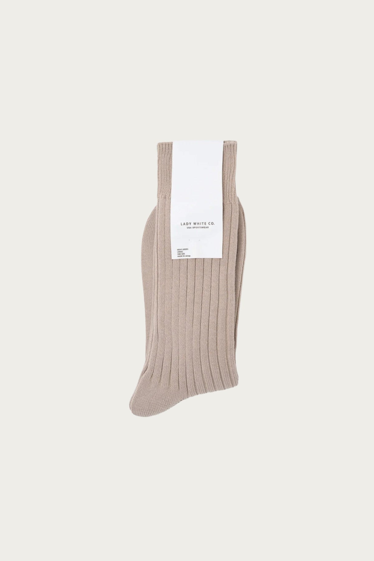 Lady White Co. - LWC Socks - Solar Grey - Canoe Club