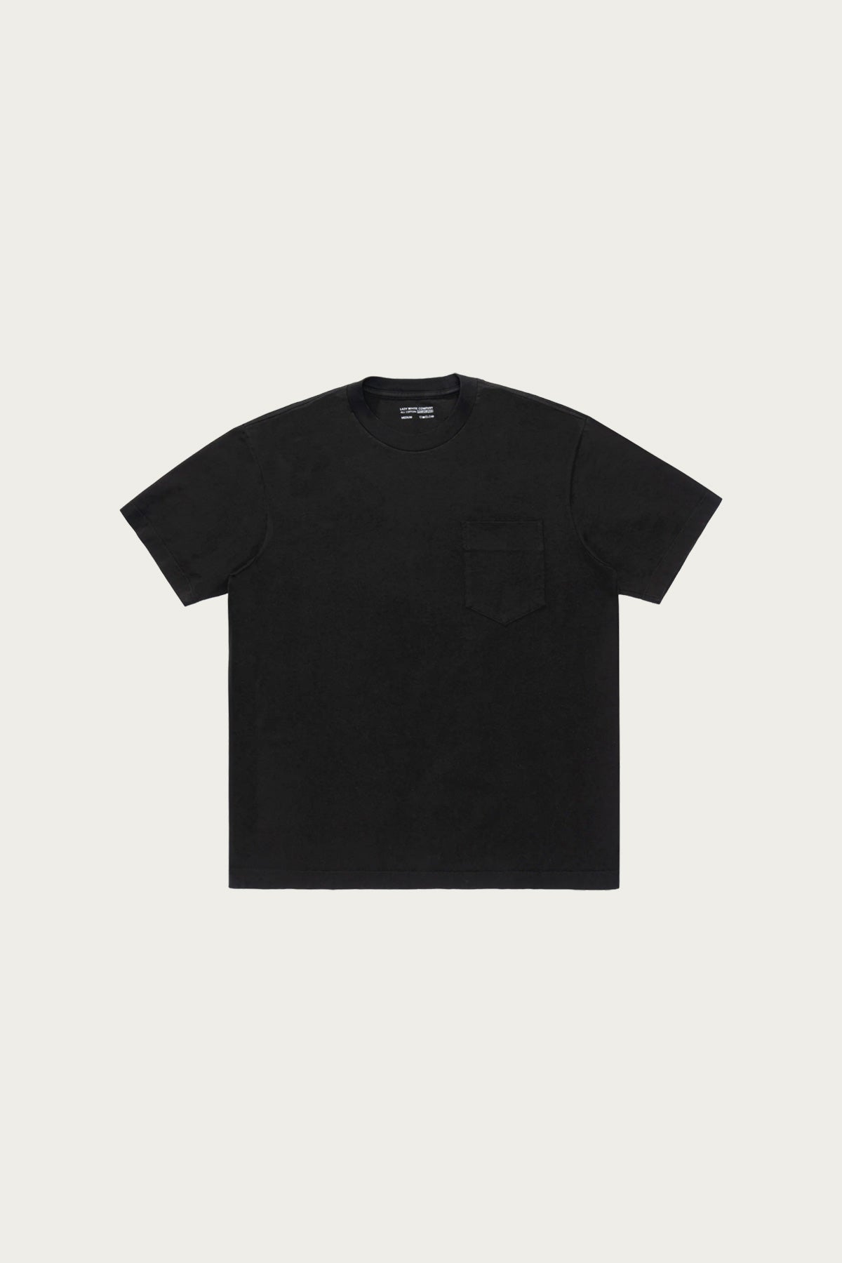 Lady White Co. - Municipal Pocket Tee - Black - Canoe Club