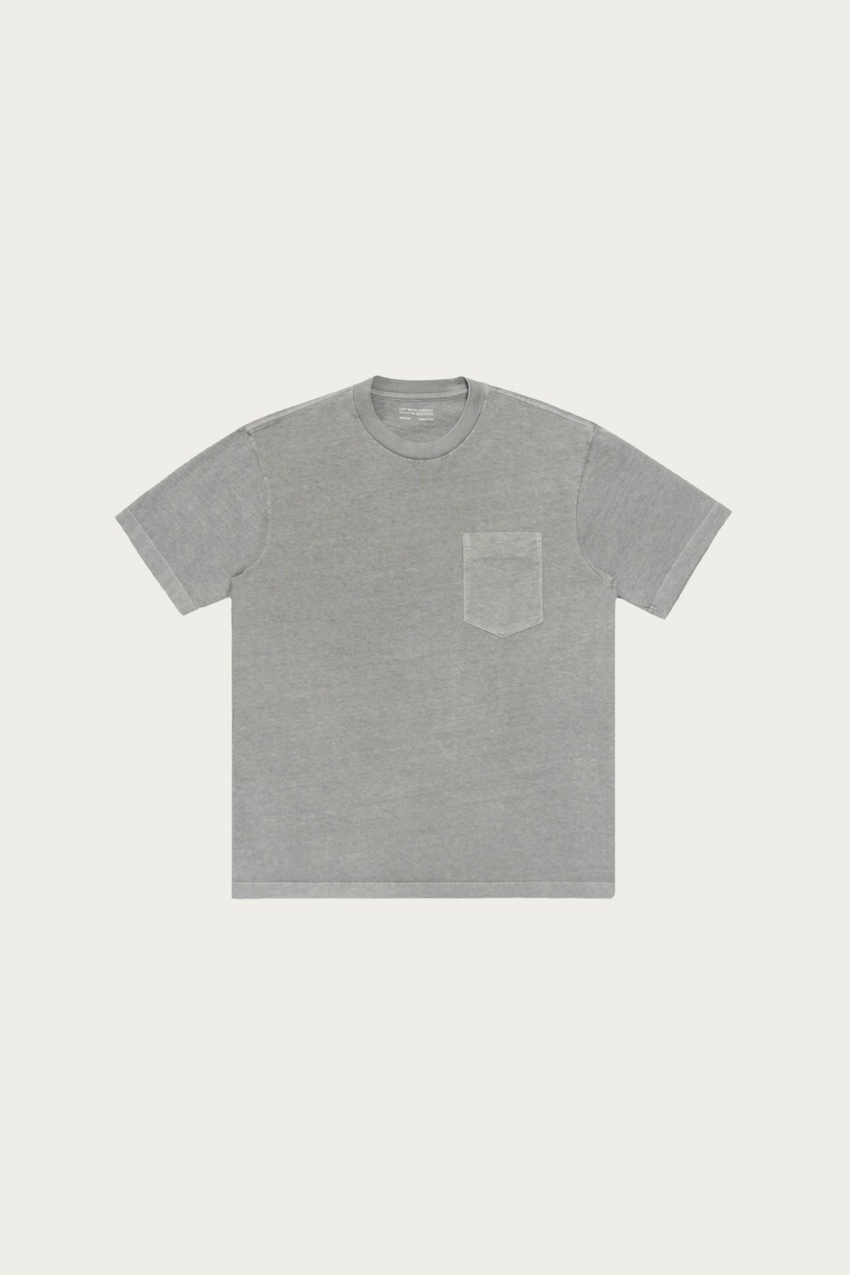 Lady White Co. - Municipal Pocket Tee - Pigment Chalk - Canoe Club