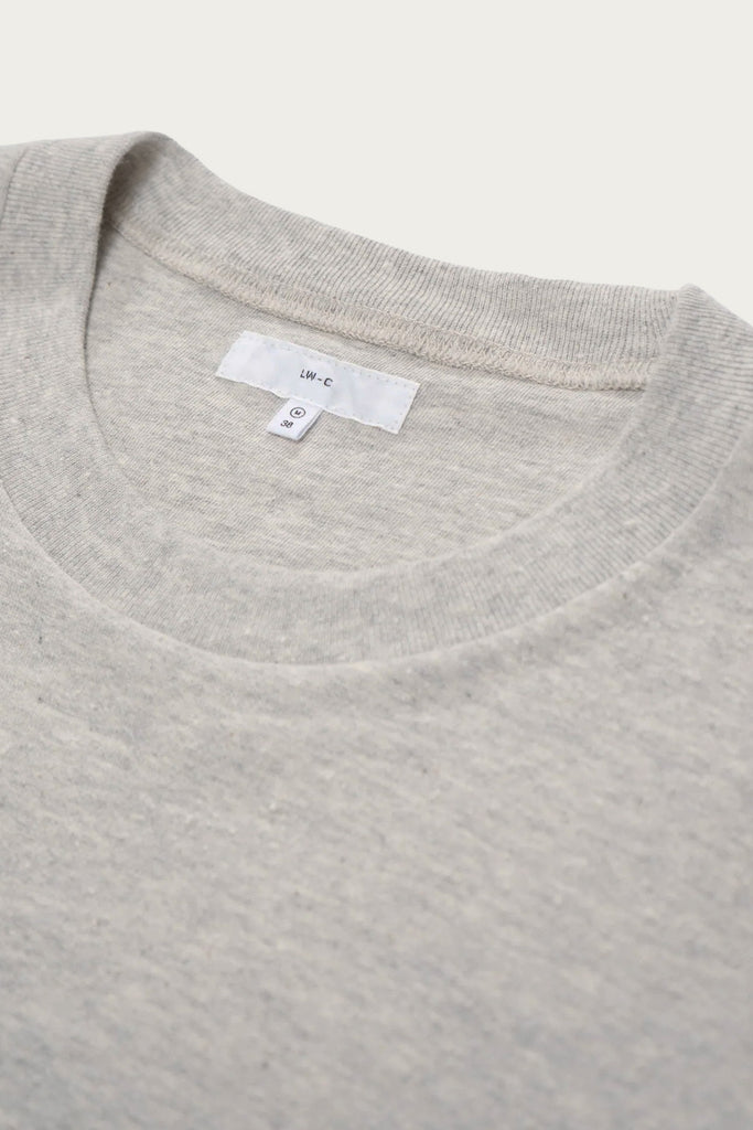 Lady White Co. - Nep T-Shirt - Grey Melange - Canoe Club