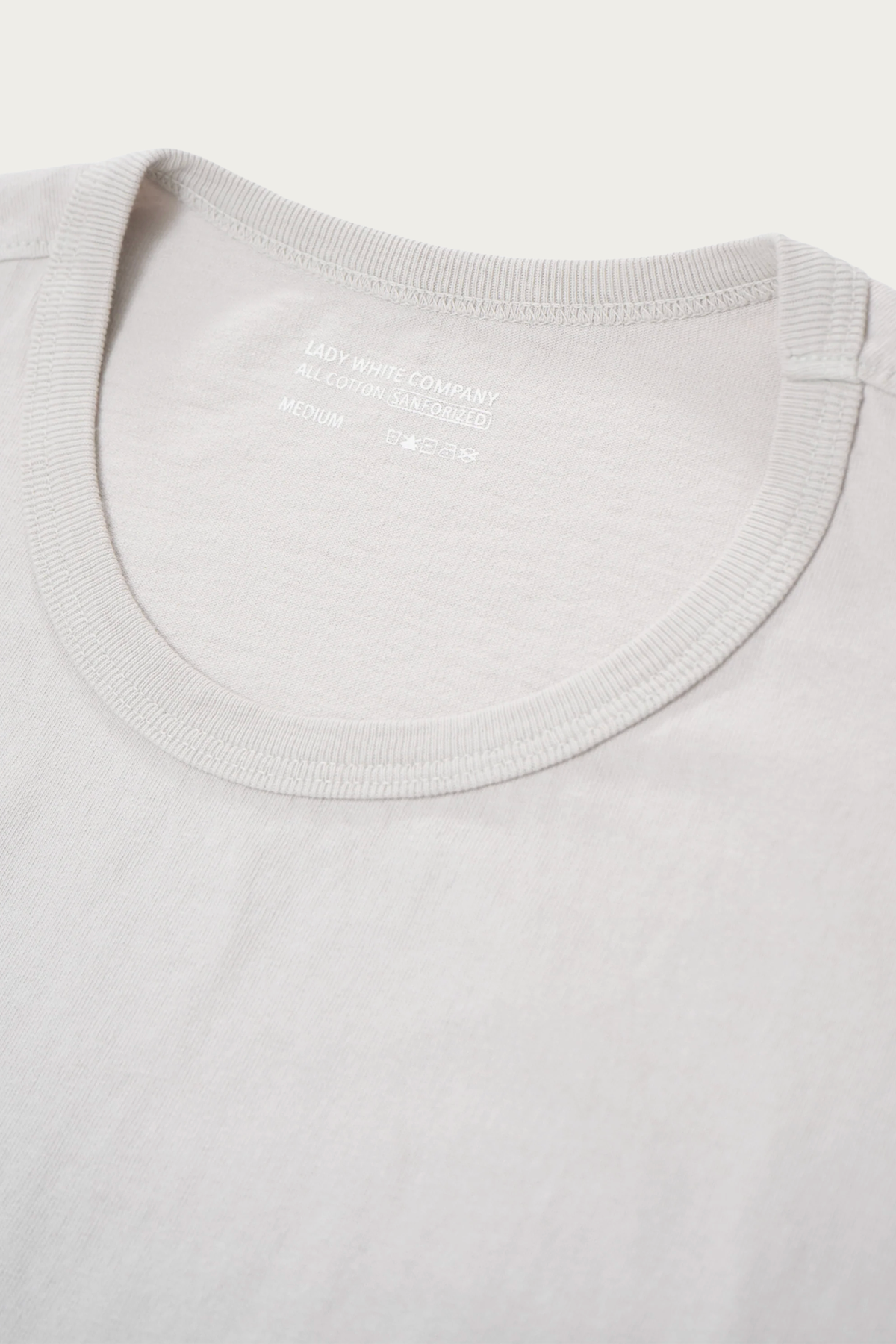 Lady White Co. - Our T-Shirt - Solar Grey - Canoe Club