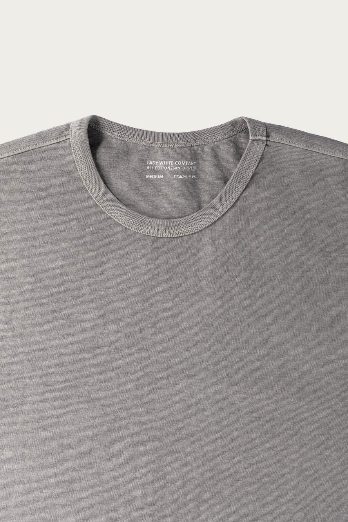 Lady White Co. - Our T-Shirt - Pigment Chalk - Canoe Club