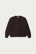 Lady White Co. - Teddy Cardigan - Black Mushroom - Canoe Club