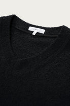 Lady White Co. - Teddy High V Neck - Black - Canoe Club
