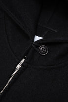 Lady White Co. - Wool Zip Hoodie - Black - Canoe Club