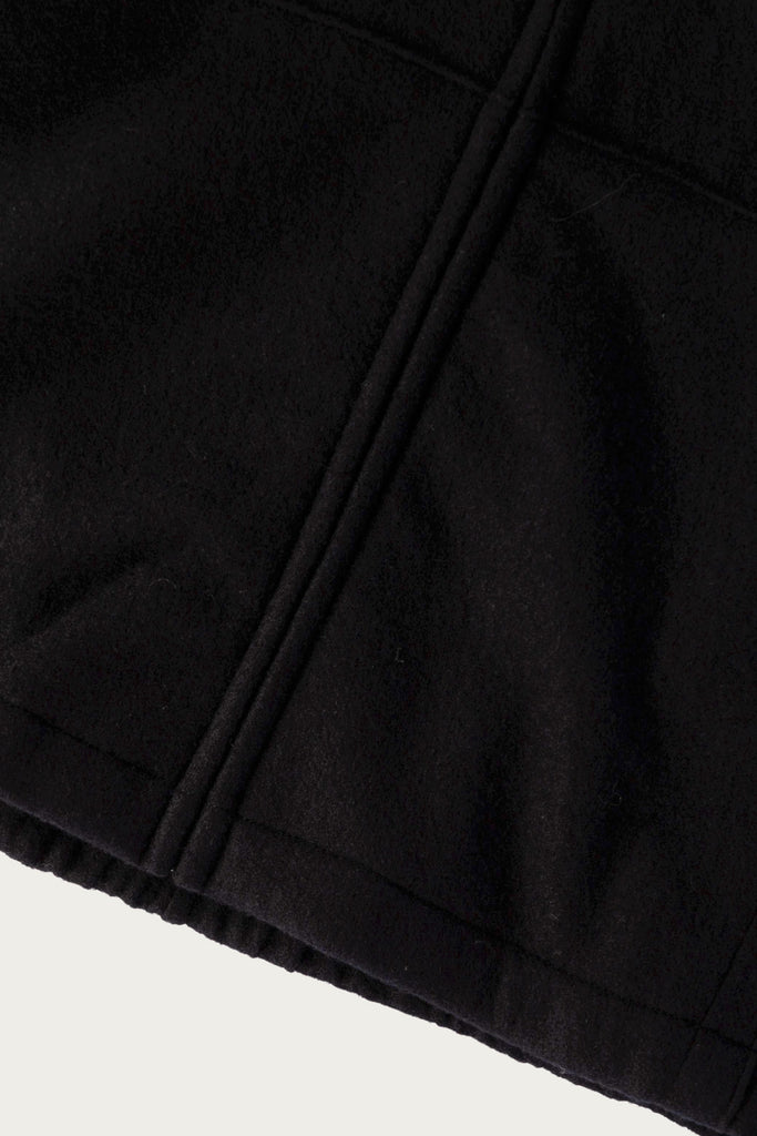 Lady White Co. - Wool Zip Hoodie - Black - Canoe Club