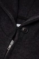 Lady White Co. - Wool Zip Hoodie - Charcoal - Canoe Club