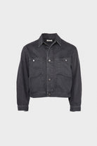 Lemaire - 4 Pocket Blouson - Denim Soft Bleached Black - Canoe Club