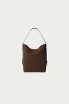 Lemaire - Belted Tote Bag - Dark Chocolate - Canoe Club