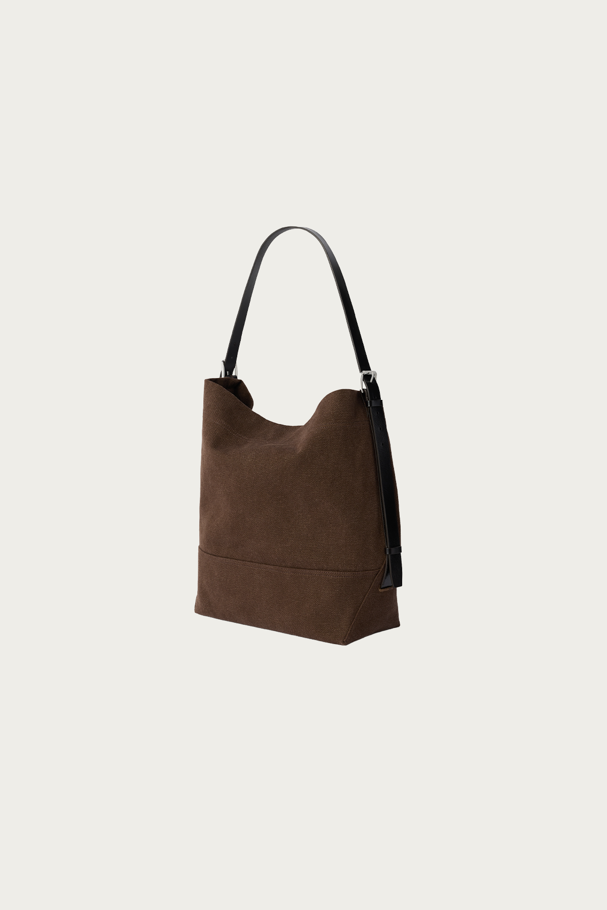 Lemaire - Belted Tote Bag - Dark Chocolate - Canoe Club
