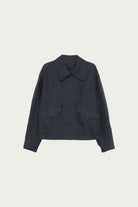 Lemaire - Boxy Blouson - Graphite Blue - Canoe Club