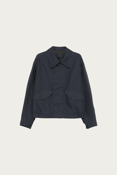 Lemaire Boxy Blouson | Graphite Blue | Canoe Club