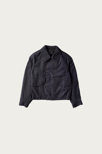 Lemaire Boxy Blouson | Graphite Blue | Canoe Club