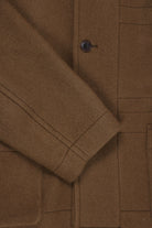 Lemaire - Boxy Duffle Coat - Olive Brown - Canoe Club