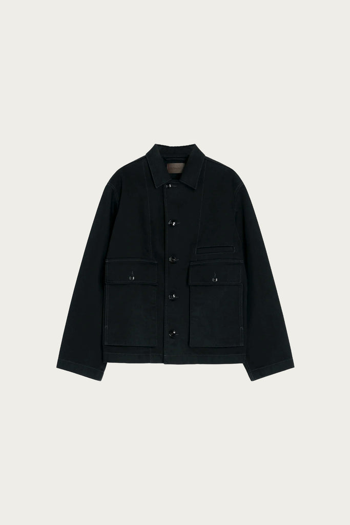 Lemaire - Boxy Jacket - Black - Canoe Club
