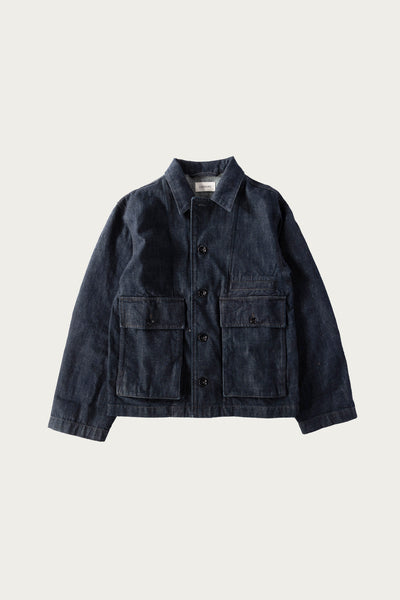 ジャケット・アウター LEMAIRE BOXY DENIM JACKET Lemaire Boxy Jacket | Denim Indigo | Canoe Club