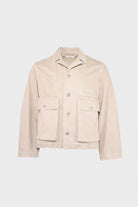 Lemaire - Boxy Jacket - Denim Snow Beige - Canoe Club