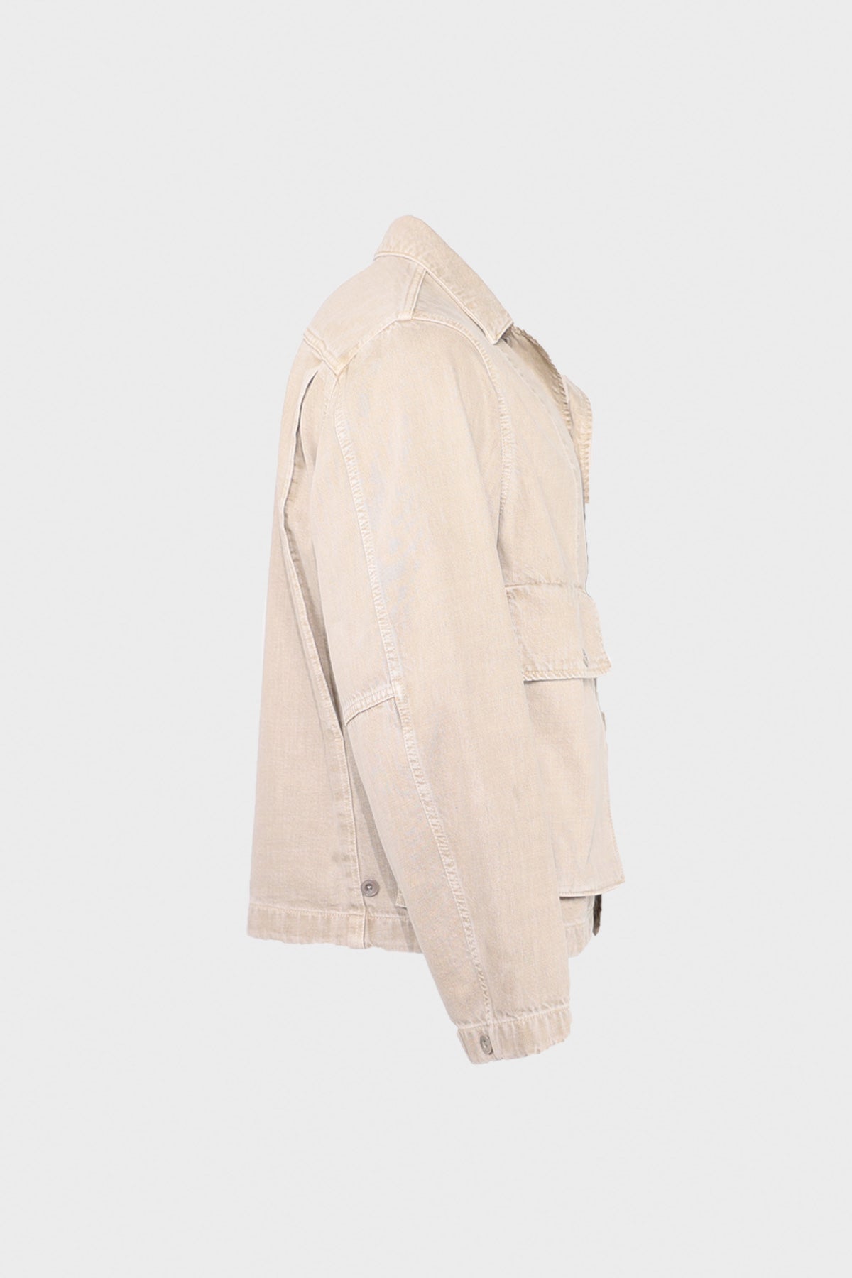 Lemaire - Boxy Jacket - Denim Snow Beige - Canoe Club